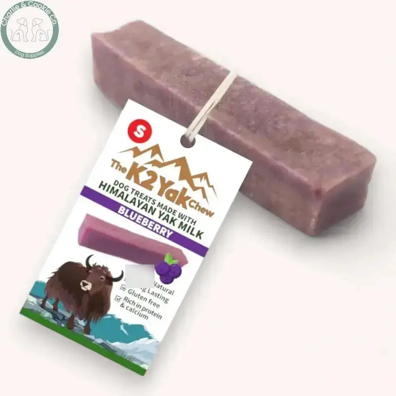 K2 Himalayan Yak Chew for Dogs in Blueberry Strawberry or Mango, Small Medium or Large