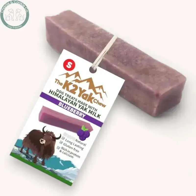 K2 Himalayan Yak Chew for Dogs in Blueberry Strawberry or Mango, Small Medium or Large