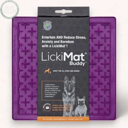 LickiMat Classic Buddy Enrichment Lick Mat for Dogs - 10 Colours - Calm, Soothe &amp; Engage - Charlie &amp; Cookie Co.