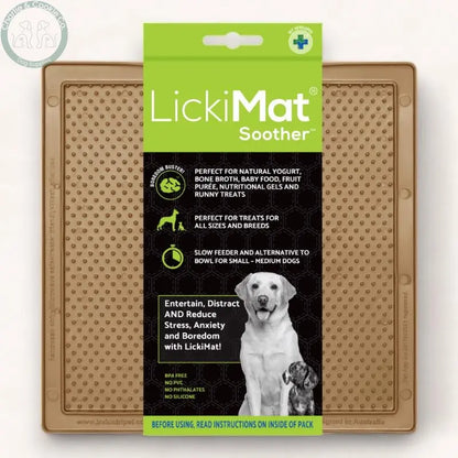 LickiMat Classic Soother Enrichment Lick Mat for Dogs - 10 Colours - Anxiety Relief &amp; Slow Feeder - Charlie &amp; Cookie Co.