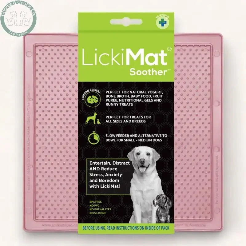 LickiMat Classic Buddy and Playdate slow feeder enrichment mats for dogs and cats