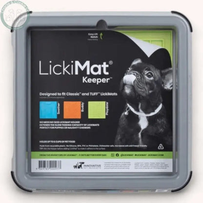 LickiMat Indoor Keeper - 3 Colours - Versatile 2-in-1 Dog Bowl and LickiMat Holder - Charlie &amp; Cookie Co.