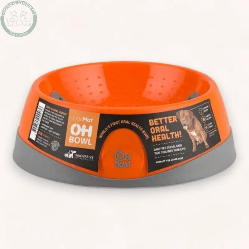 LickiMat OH Bowl - Promotes Oral Health &amp; Mealtime Fun - 3 Size Options - Charlie &amp; Cookie Co.