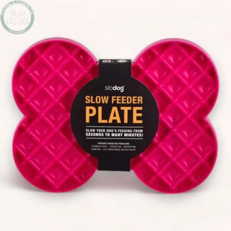 LickiMat Slodog Slow Feeder Plate - Promotes Healthy Eating Habits - 6 Colour Options - Charlie &amp; Cookie Co.