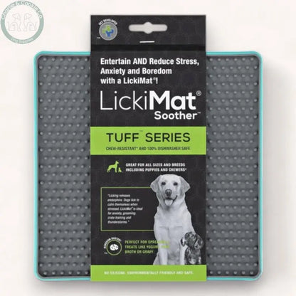 LickiMat Tuff Soother Enrichment Lick Mat for Dogs - 4 Colours - Anxiety Relief &amp; Slow Feeder - Charlie &amp; Cookie Co.