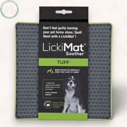 LickiMat Tuff Soother Enrichment Lick Mat for Dogs - 4 Colours - Anxiety Relief &amp; Slow Feeder - Charlie &amp; Cookie Co.