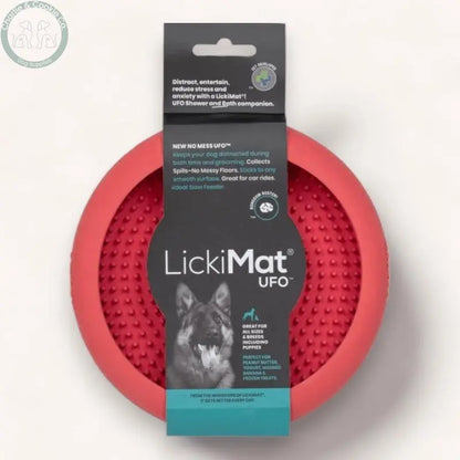 LickiMat UFO Suction Cups Lick Bowl and Slow Feeder for Dogs - 5 Colour Options - Charlie &amp; Cookie Co.