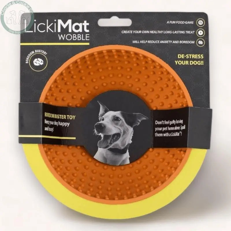 LickiMat Wobble Lick Bowl and Slow Feeder for Dogs - 4 Colour Options - Charlie &amp; Cookie Co.