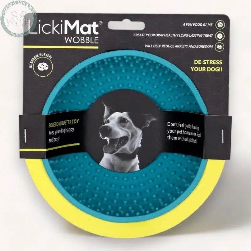 LickiMat Wobble Lick Bowl and Slow Feeder for Dogs - 4 Colour Options - Charlie &amp; Cookie Co.