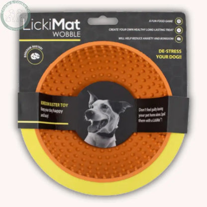 LickiMat Wobble &amp; Supernature Lickeez Enrichment Bundle for Dogs Calming Lick Bowl and Spreadable Treat Mix Bundle