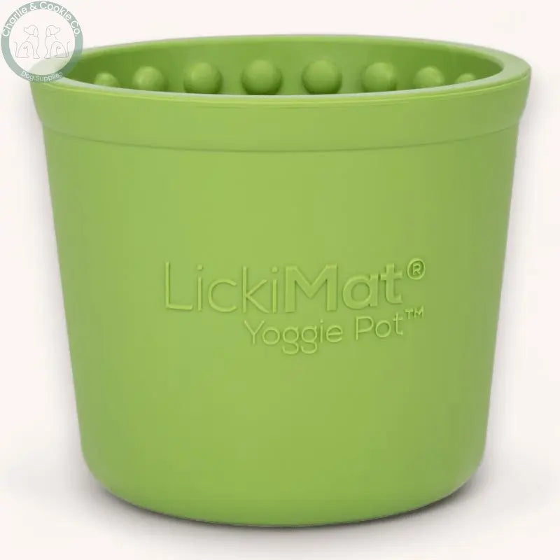 LickiMat Yoggie Pot Lick Bowl, Slow Feeder &amp; Treat Dispenser for Dogs - 5 Colour Options - Charlie &amp; Cookie Co.