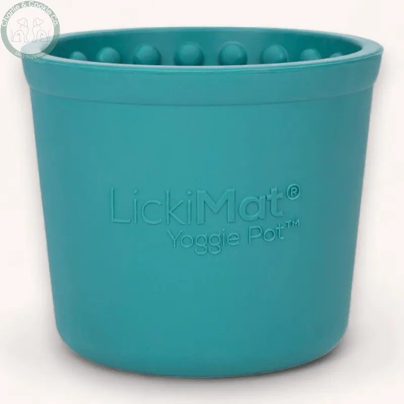 LickiMat Yoggie Pot Lick Bowl, Slow Feeder &amp; Treat Dispenser for Dogs - 5 Colour Options - Charlie &amp; Cookie Co.