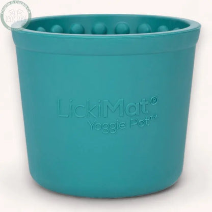 LickiMat Yoggie Pot Lick Bowl, Slow Feeder &amp; Treat Dispenser for Dogs - 5 Colour Options - Charlie &amp; Cookie Co.