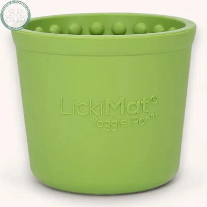 LickiMat Yoggie Pot Lick Bowl, Slow Feeder &amp; Treat Dispenser for Dogs - 5 Colour Options - Charlie &amp; Cookie Co.