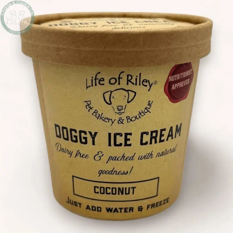 Life of Riley Bakery Dog Ice Cream - Freeze-at-Home Mix - 8 Flavour Options - Charlie &amp; Cookie Co.