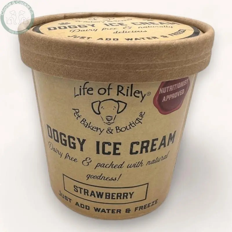 Life of Riley Bakery Dog Ice Cream - Freeze-at-Home Mix - 8 Flavour Options - Charlie &amp; Cookie Co.