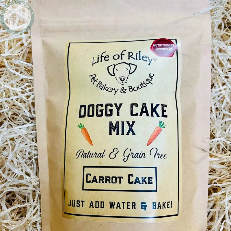 Life of Riley DIY Doggy Cake Mix – Carrot Cake | Bake-at-Home Grain-Free Dog Cake Life of Riley Bakery