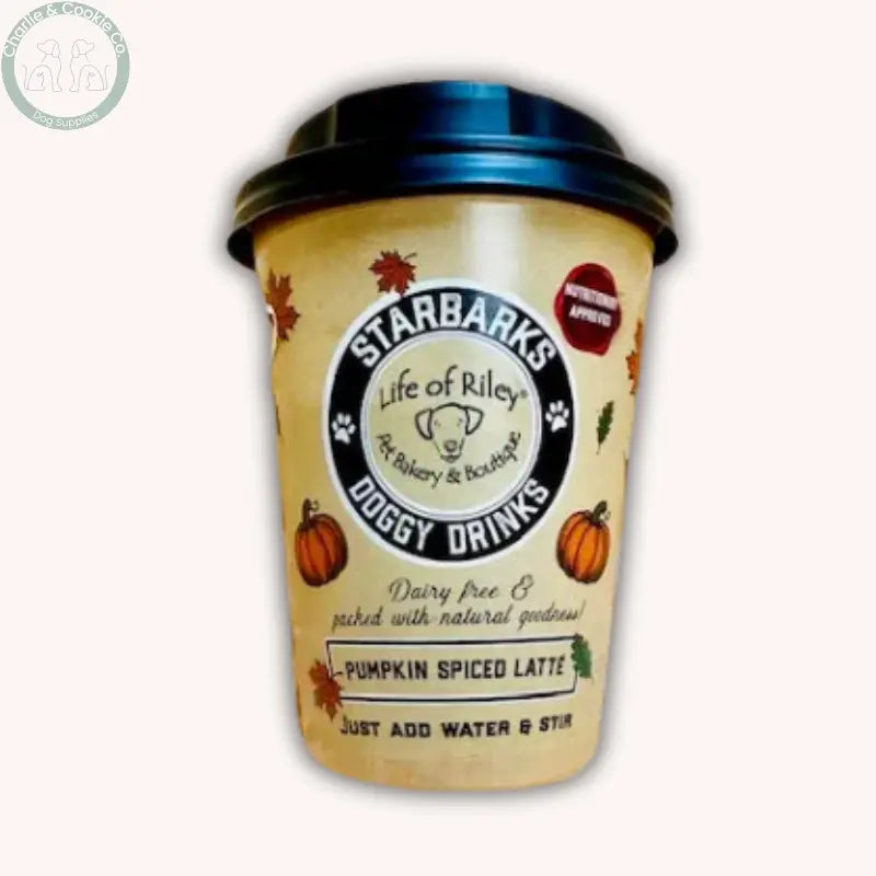 Life of Riley DIY Doggy Drinks – Egg Nog or Pumpkin Spiced Latte | Festive, Nutritious Dog Drink Mix Life of Riley Bakery