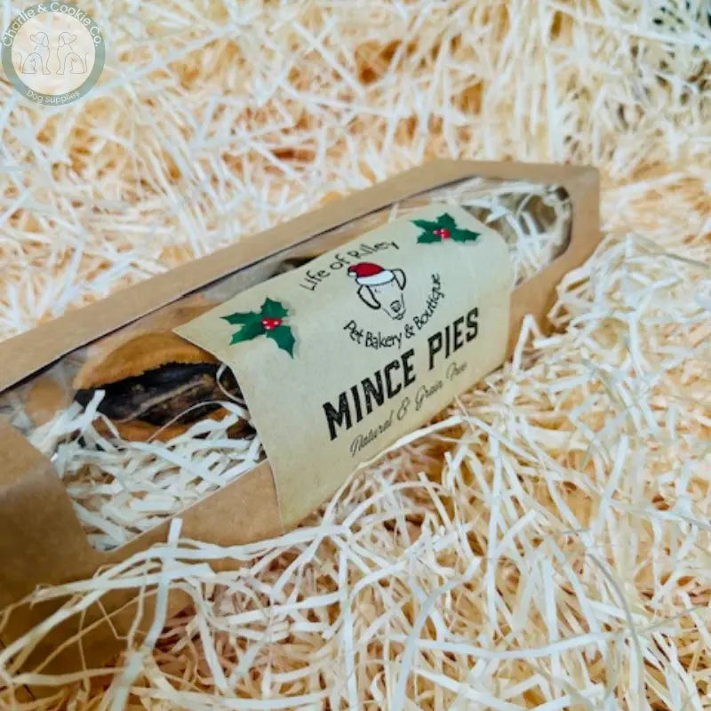 Life of Riley Doggy Mince Pies | Grain-Free, Natural &amp; Raisin-Free Treats for Dogs Life of Riley Bakery