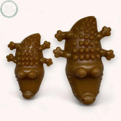 Maks Patch Croc Bites Peanut Butter (Individual) - 2 Size Options - Low-Fat &amp; Vegan Dog Treat - Charlie &amp; Cookie Co.