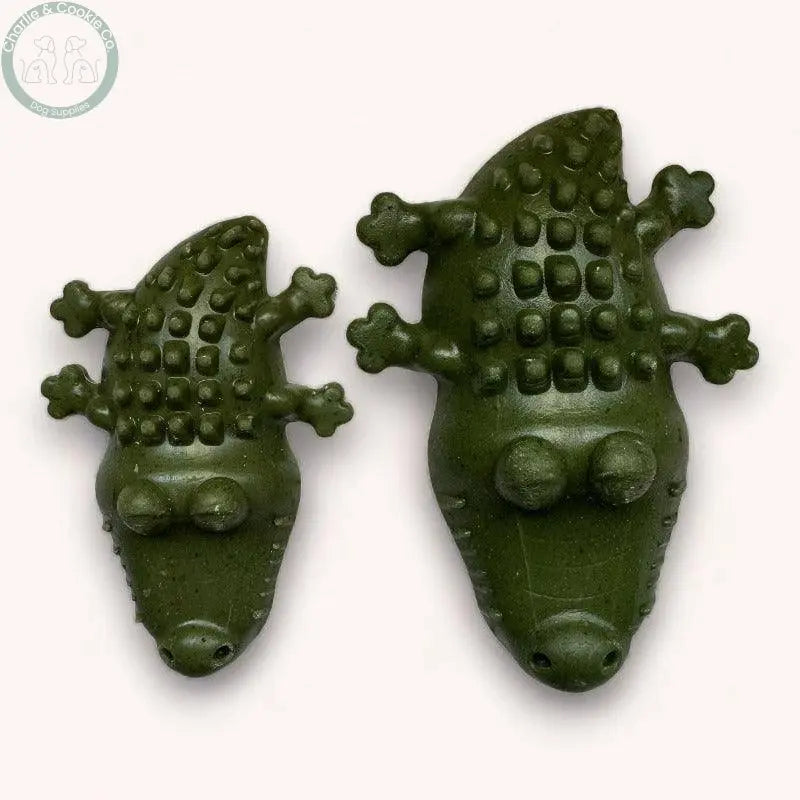 Maks Patch Croc Bites (Individual) - 2 Size Options - Low-Fat &amp; Vegan Dog Treat - Charlie &amp; Cookie Co.