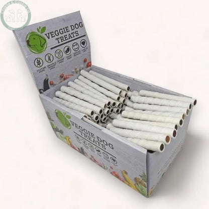 Maks Patch Flavour Filled Twist Sticks (Individual)  - Low-Fat &amp; Vegan Dog Treat - Charlie &amp; Cookie Co.