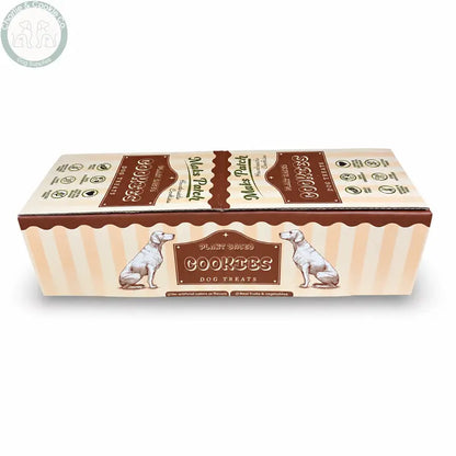 Maks Patch plant-based dog cookies carton