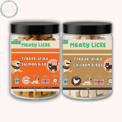 Meaty Licks Freeze Dried Bites Apex Pet Products