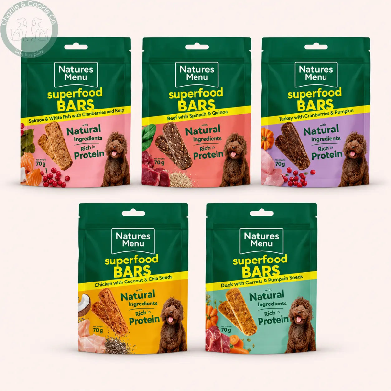 Natures Menu Country Hunter Superfood Bars | Natural Dog Treats