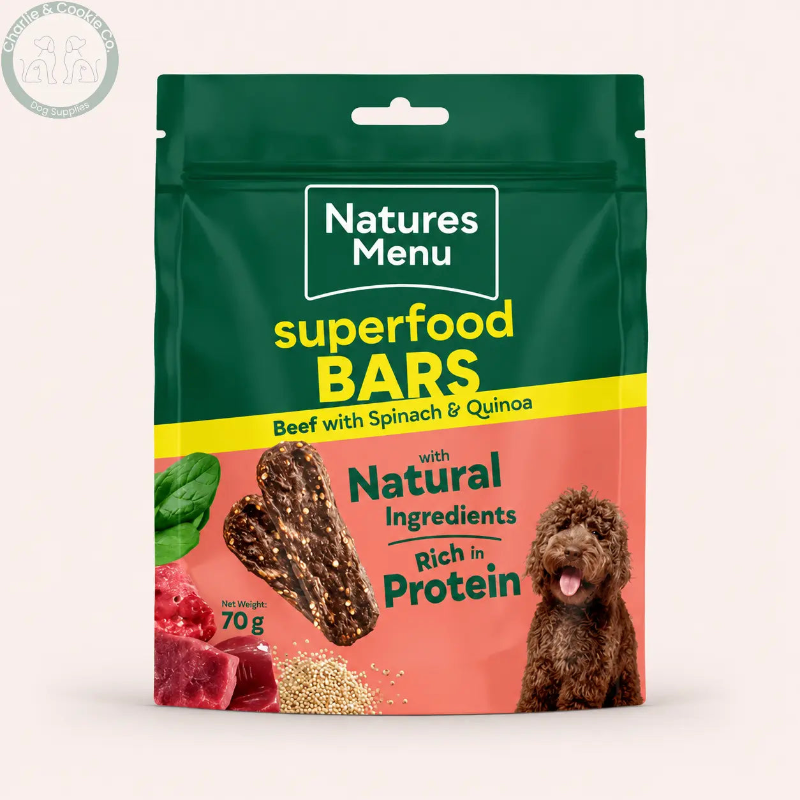 Natures Menu Country Hunter Superfood Bars | Natural Dog Treats