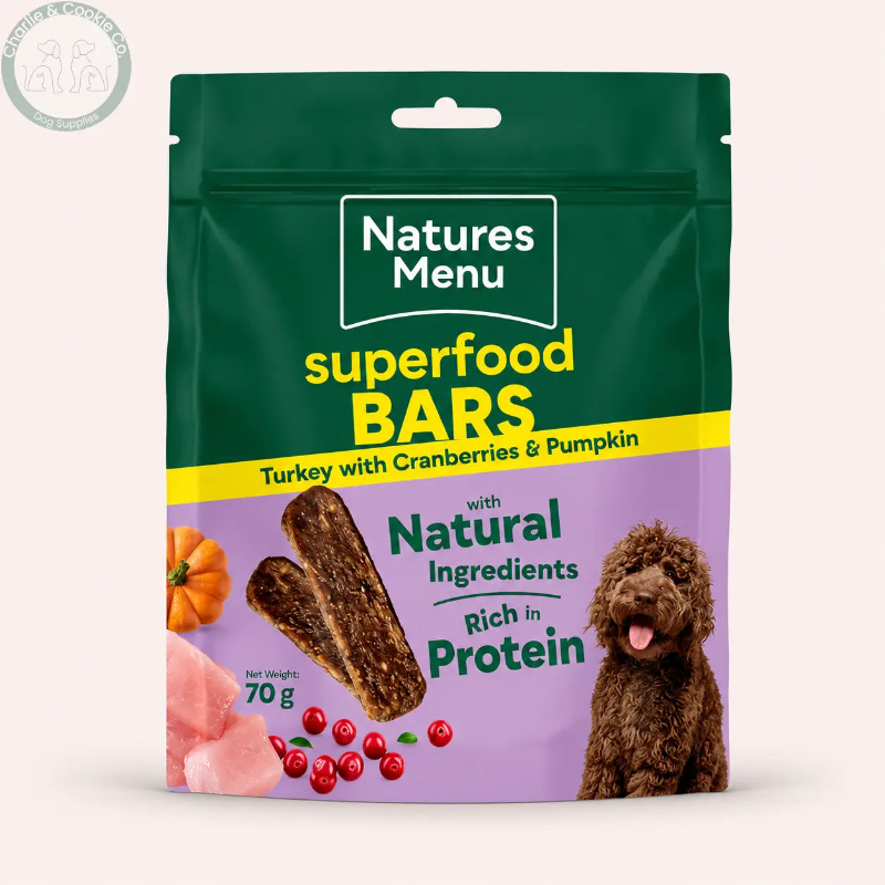 Natures Menu Country Hunter Superfood Bars | Natural Dog Treats