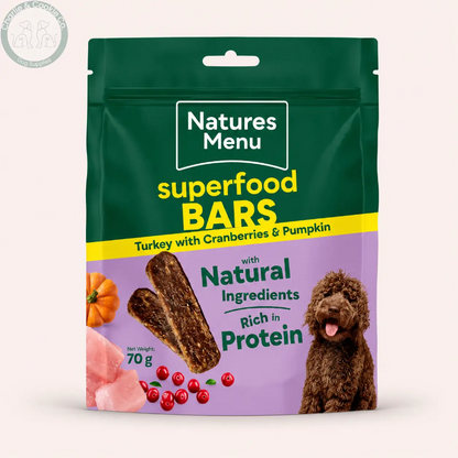 Natures Menu Country Hunter Superfood Bars | Natural Dog Treats