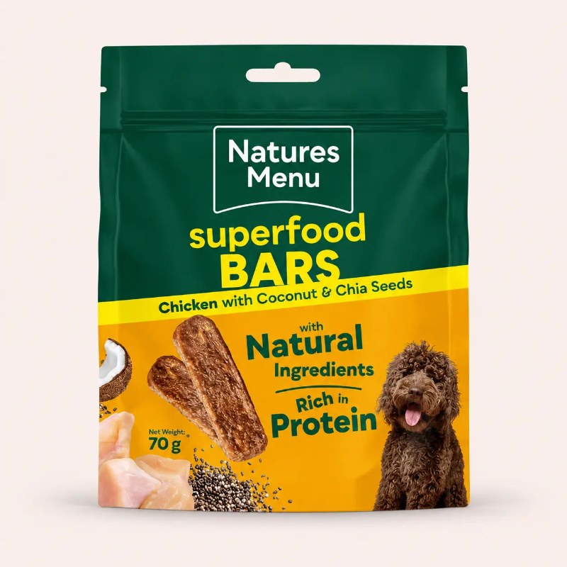 Natures Menu Country Hunter Superfood Bars | Natural Dog Treats