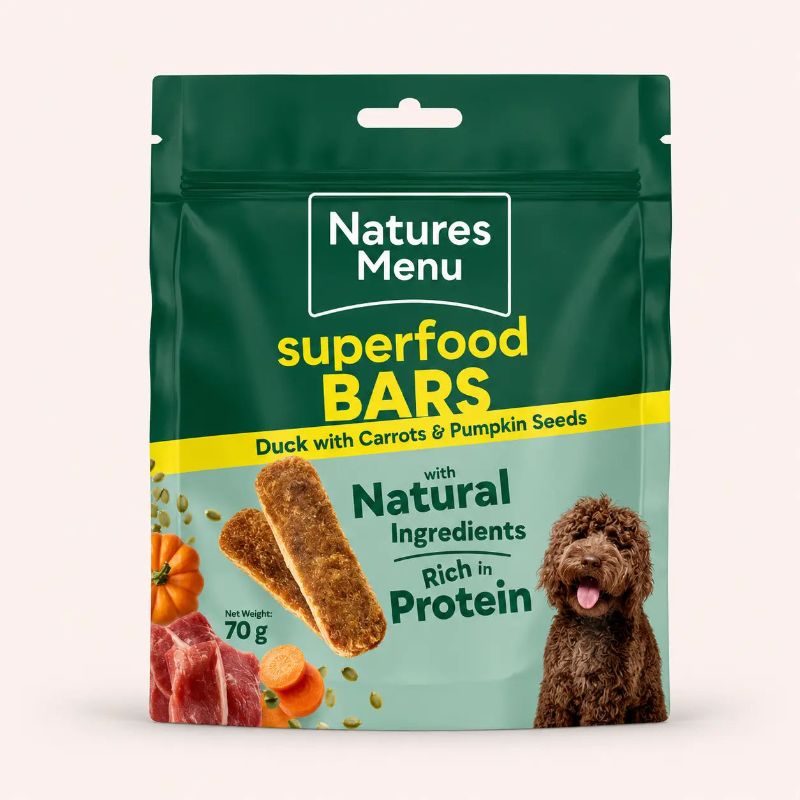 Natures Menu Country Hunter Superfood Bars | Natural Dog Treats