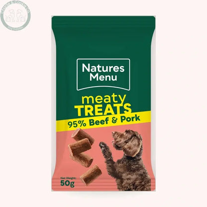 Natures Menu Beef Meaty Treats 50g