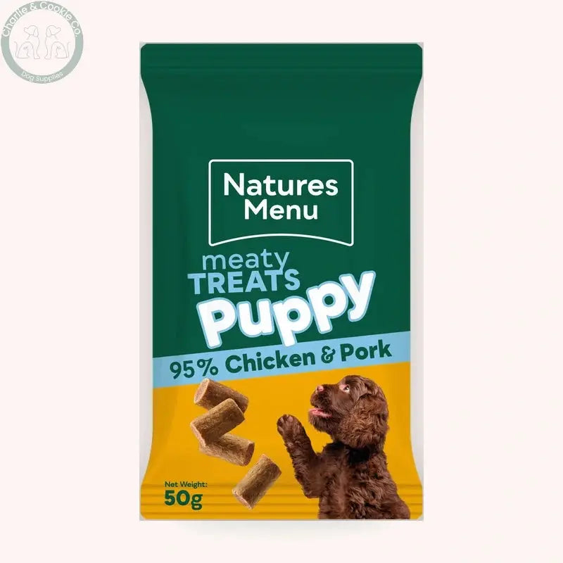 Natures Menu Chicken Meaty Treats for Puppies 50g