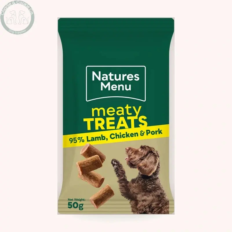 Natures Menu Lamb and Chicken Meaty Treats 50g