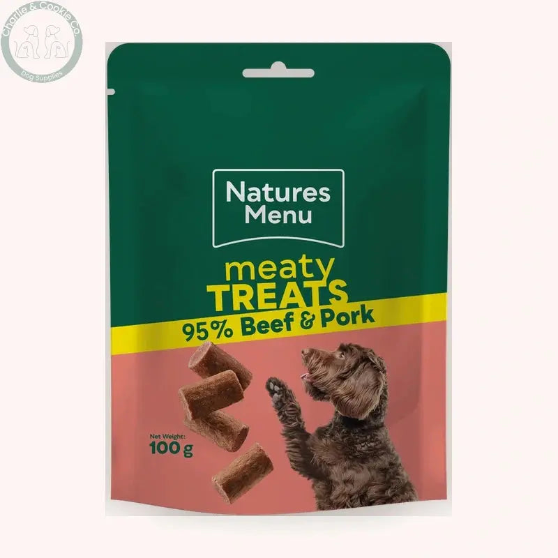 Natures Menu Beef Meaty Treats 100g