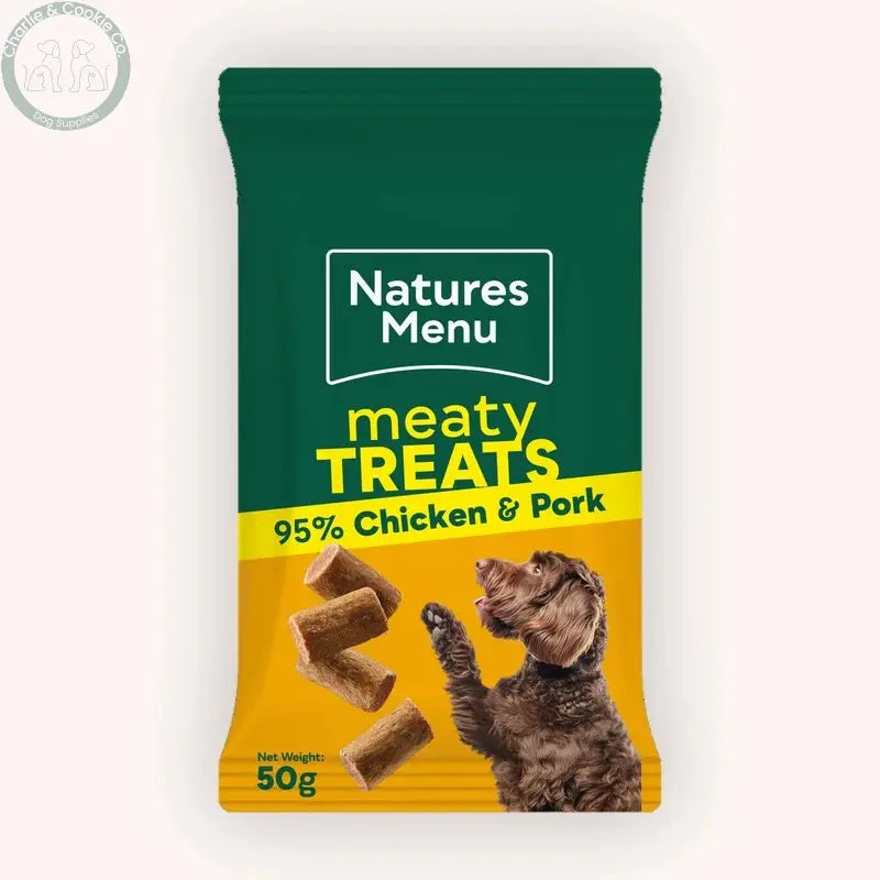 Natures Menu Chicken and Pork Meaty Treats 50g