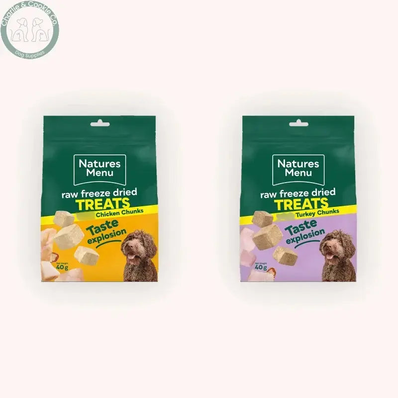 Natures Menu Freeze-Dried Chunks chicken and turkey range