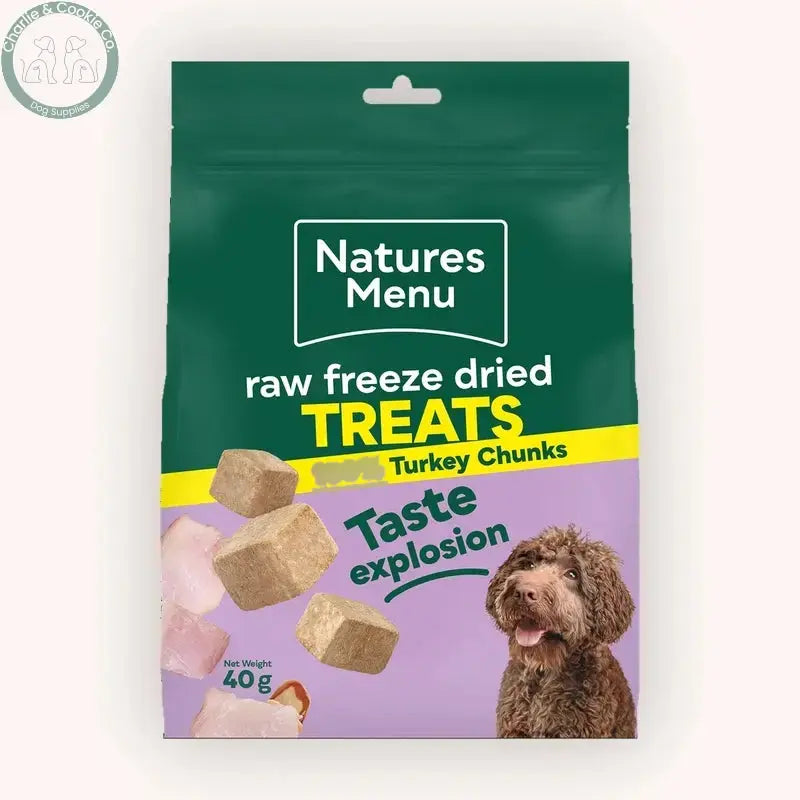 Natures Menu Freeze-Dried Turkey Chunks 40g