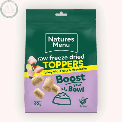 Natures Menu Freeze-Dried Turkey Topper 40g