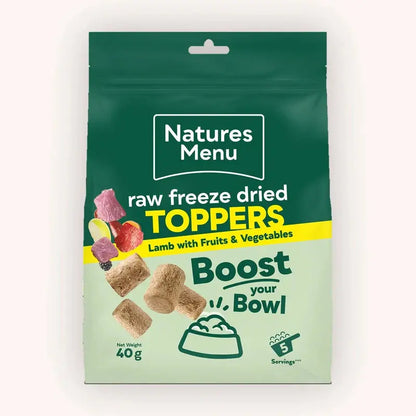 Natures Menu Freeze-Dried Lamb Topper 40g