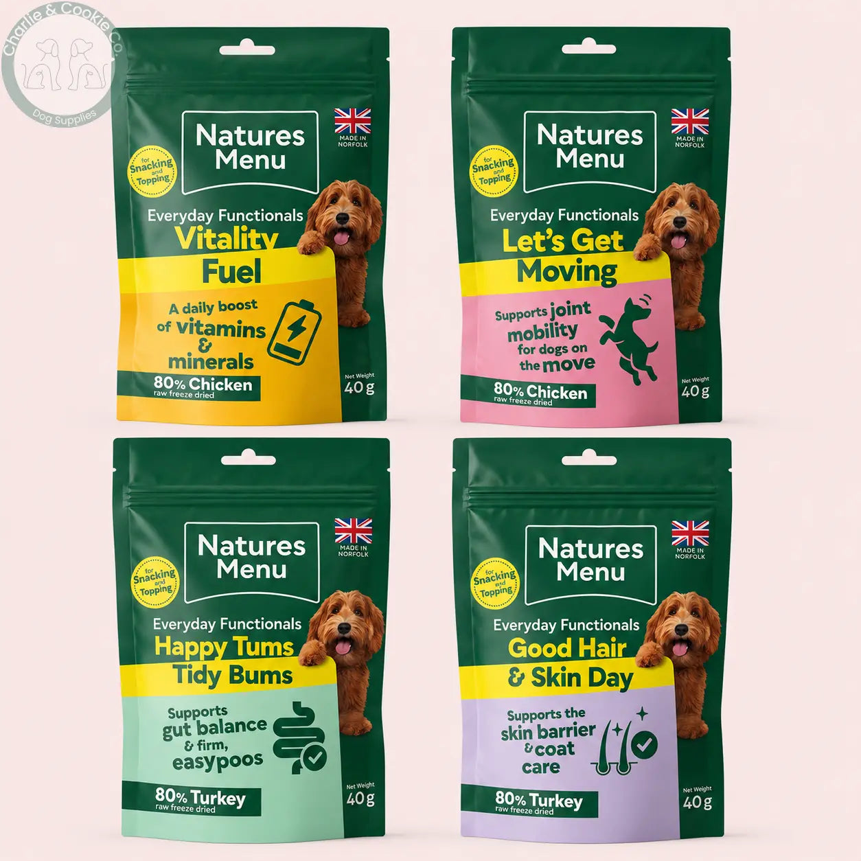 Natures Menu Functional Freeze-Dried Treats | Dog Treats