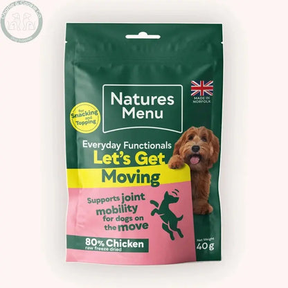 Natures Menu Functional Freeze-Dried Lets Get Moving Treats