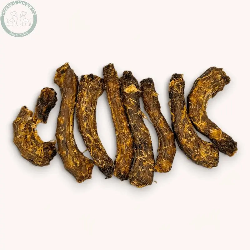 Nova Dog Chews Chicken Necks 1kg - Crunchy, and Nutrient-Dense Dog Treats - Charlie &amp; Cookie Co.