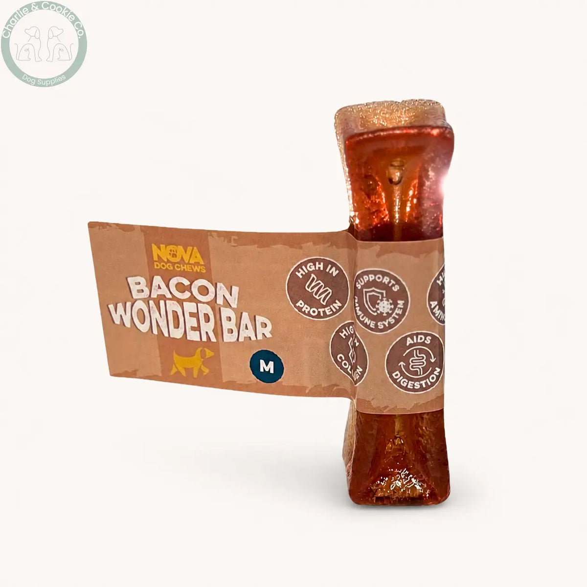 Nova Wonder Bar Bacon Medium dog chew