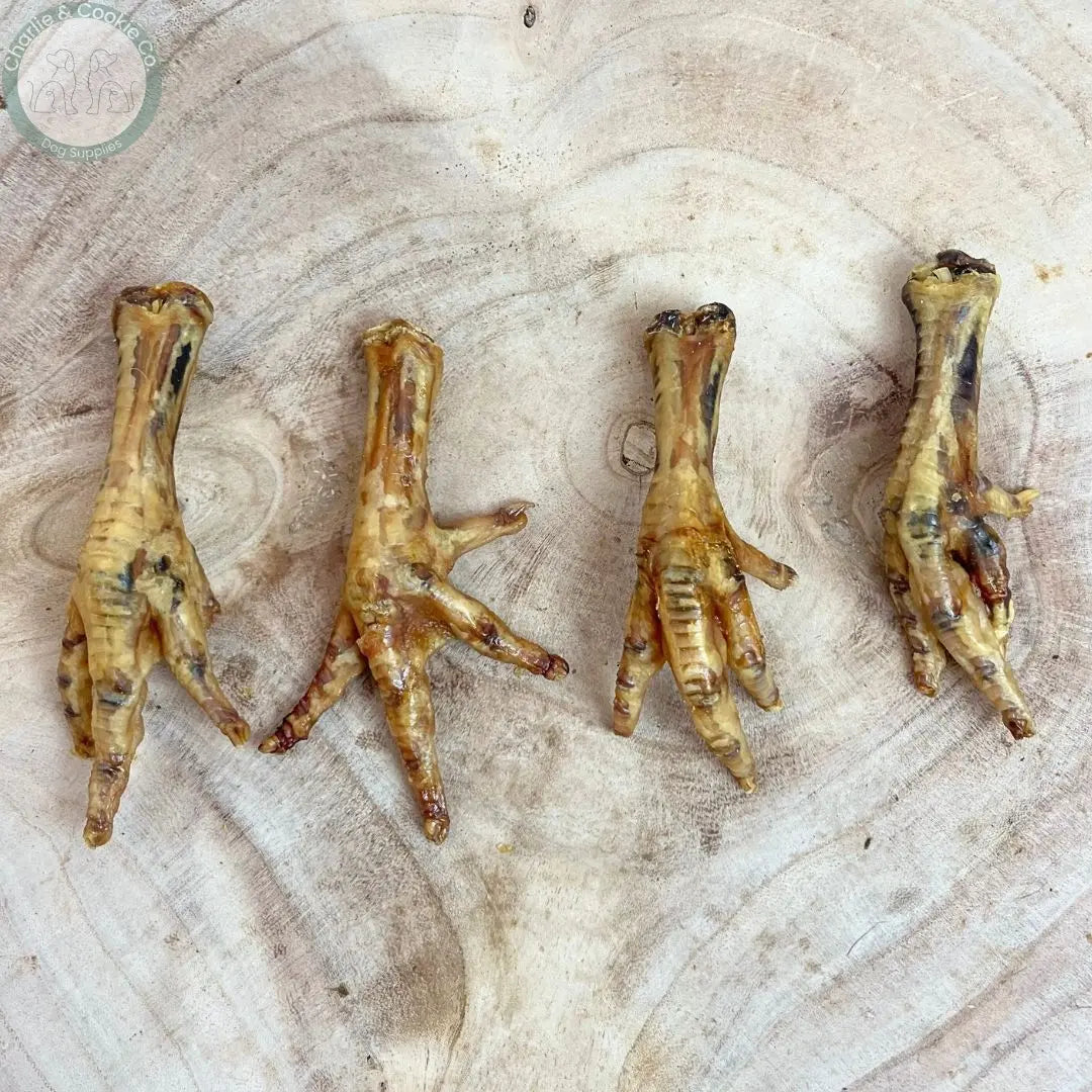 Paddock Farm Chicken Feet 1kg natural chicken dog treats
