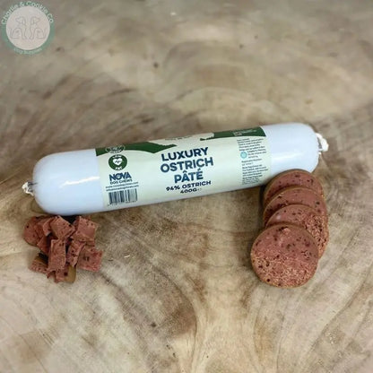 Paddock Farm Luxury Dog Pate 400g - 10 Protein Options: Venison, Chicken, Duck, Rabbit, Fish, Lamb, Ostrich, Turkey, Goat, Wild Boar Paddock Farm