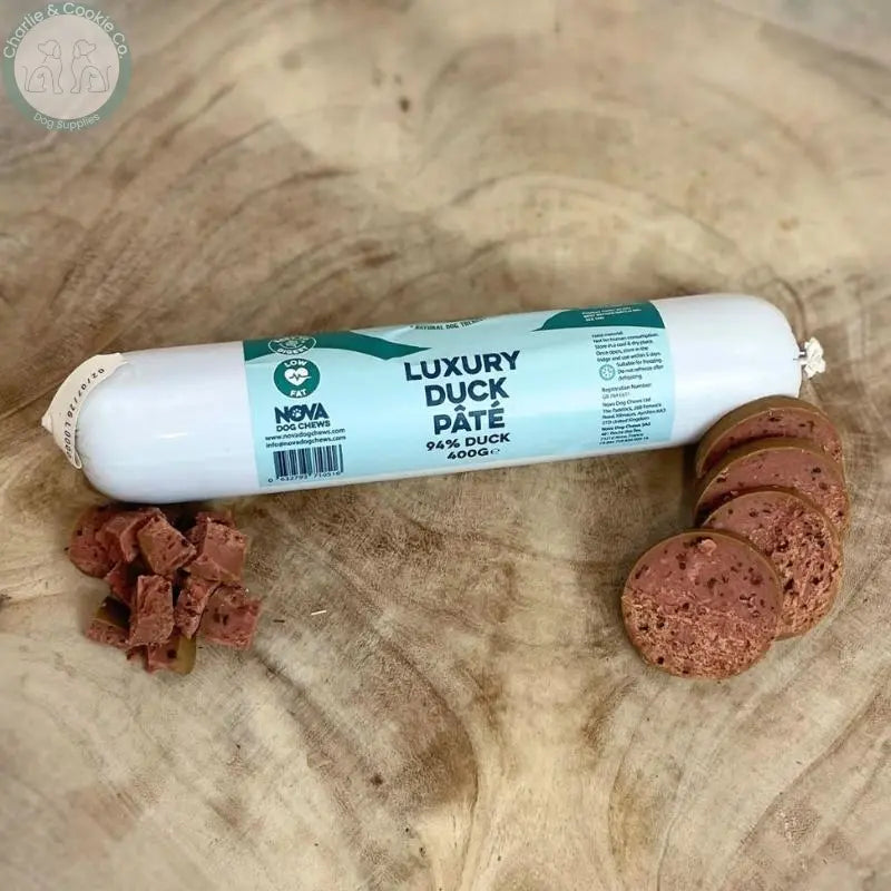 Paddock Farm Luxury Dog Pate 400g - 10 Protein Options: Venison, Chicken, Duck, Rabbit, Fish, Lamb, Ostrich, Turkey, Goat, Wild Boar Paddock Farm